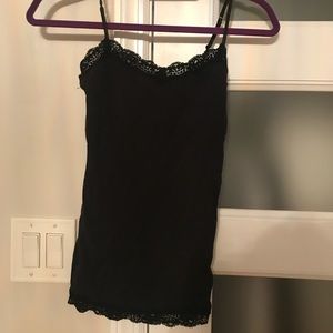 lace trim cami